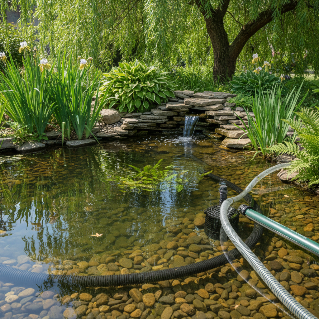 Вибір матеріалів для шлангів та труб у ставку: що найкраще для довговічної системи? — головне зображення для статті на koi.te.ua