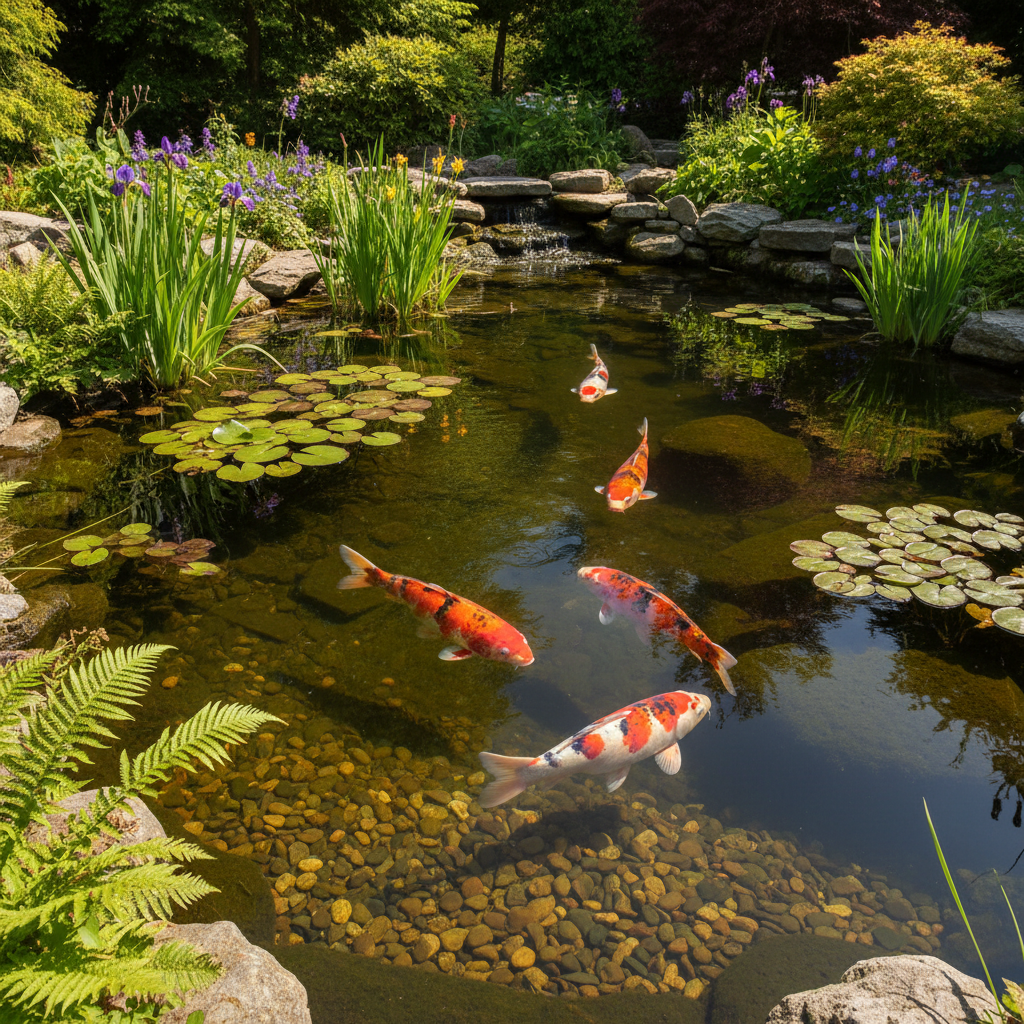 Хвороби риб коі, спричинені неправильною годівлею: розпізнавання та профілактика — ілюстрація для статті на koi.te.ua