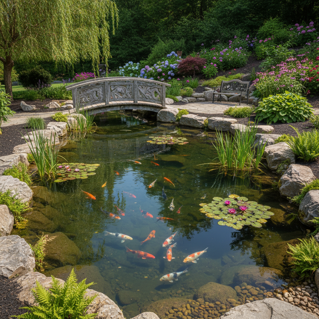 FAQ: Розповсюджені питання про утримання риб коі та догляд за ставком — головне зображення для статті на koi.te.ua