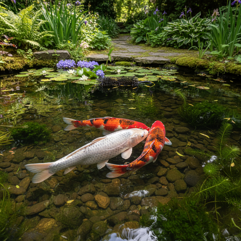 Підготовка коі до нересту: як забезпечити успішне розмноження в ставку — ілюстрація для статті на koi.te.ua