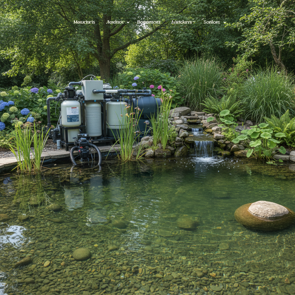 Як правильно вибрати і встановити фільтраційний комплекс для великого ставка — головне зображення для статті на koi.te.ua