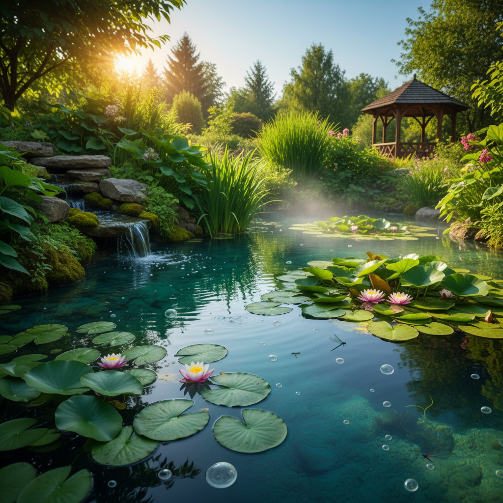 Гідрогель для ставка: як підтримувати оптимальний рівень води та зменшити випаровування — головне зображення для статті на koi.te.ua