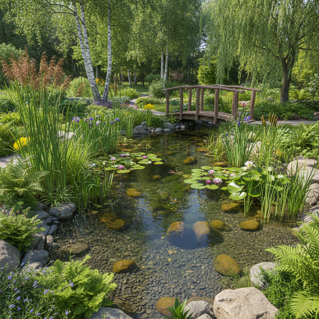 Створення ставків-боліт: ідеальне рішення для біорізноманіття та природного дизайну — головне зображення для статті на koi.te.ua