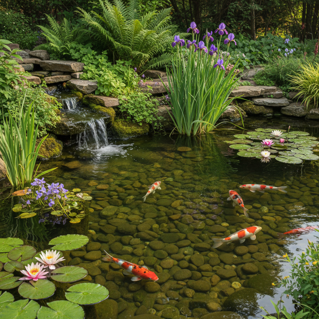 Хімія для ставка: безперешкодне утримання та догляд за водою — головне зображення для статті на koi.te.ua