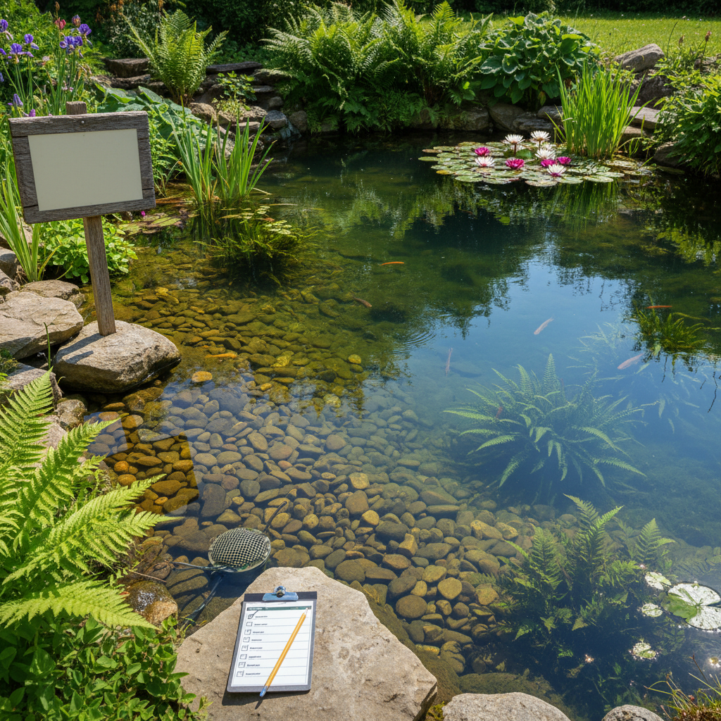 Мікроводорості в ставку: як розпізнати, запобігти та боротися? — ілюстрація для статті на koi.te.ua