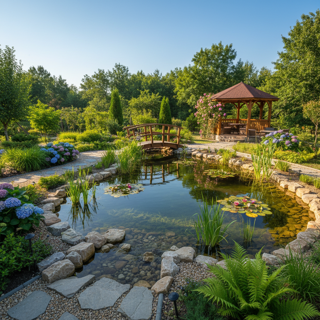 Скільки коштує побудувати ставок: детальний розрахунок бюджету для різних видів — ілюстрація для статті на koi.te.ua