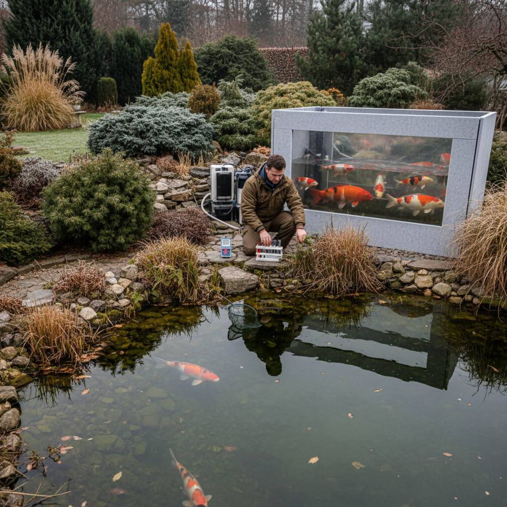 Зимівля риб коі в приміщенні: створення оптимальних умов — головне зображення для статті на koi.te.ua