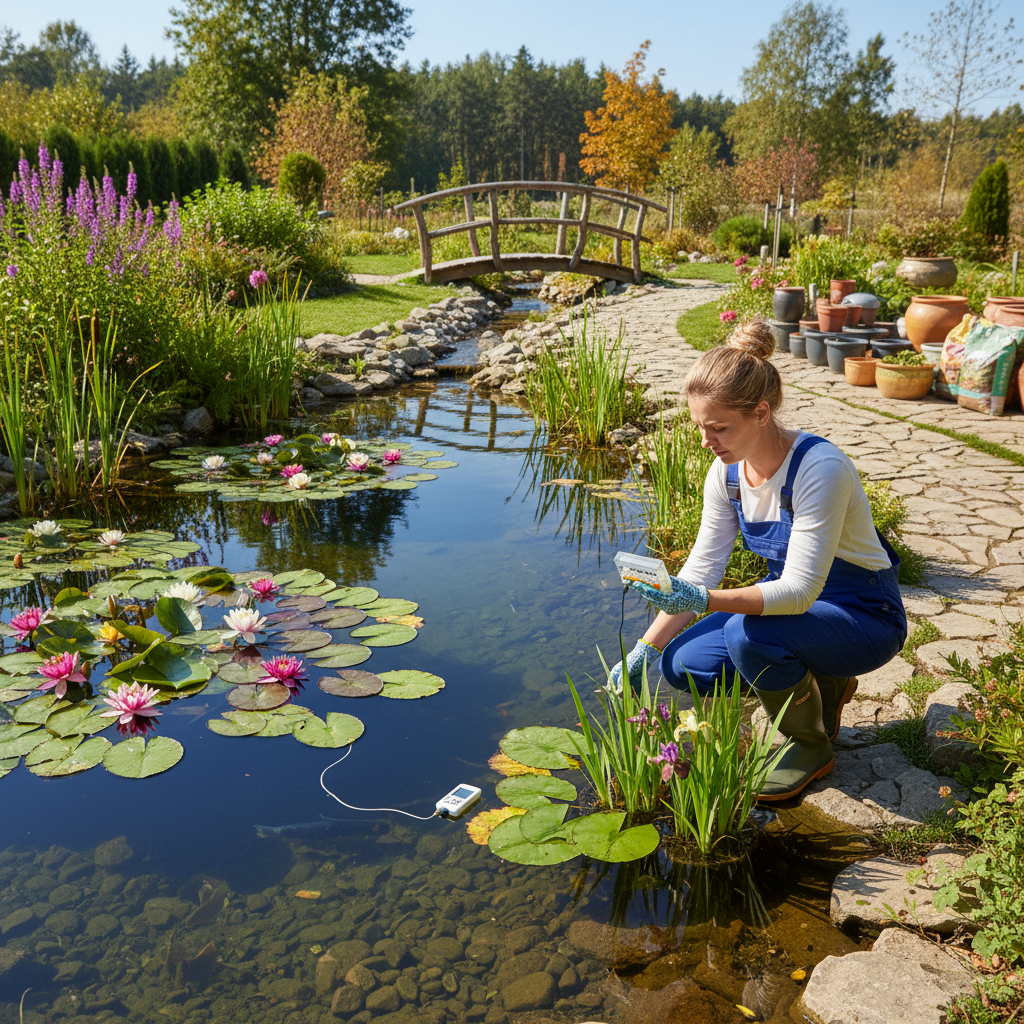 Догляд за водними рослинами в ставку: від посадки до зимівлі — головне зображення для статті на koi.te.ua