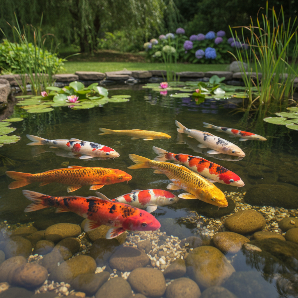 Хвороби шкіри у риб коі: профілактика та ефективне лікування — ілюстрація для статті на koi.te.ua