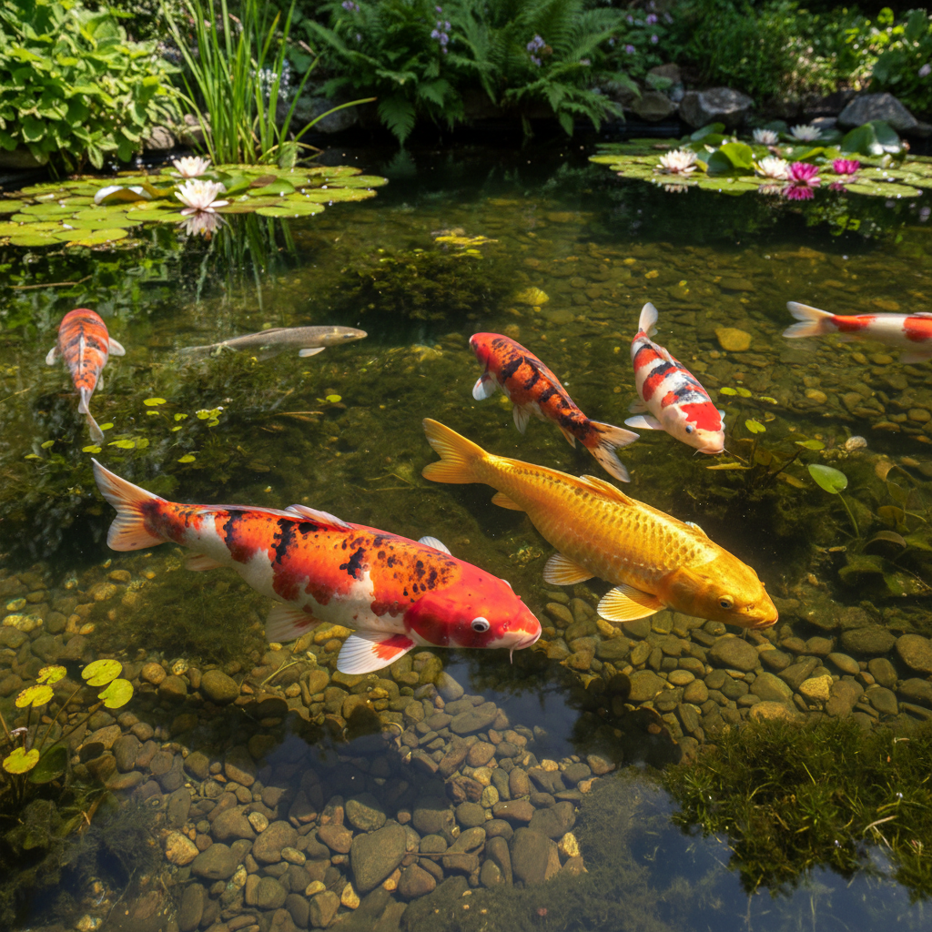 Хвороби шкіри у риб коі: профілактика та ефективне лікування — головне зображення для статті на koi.te.ua