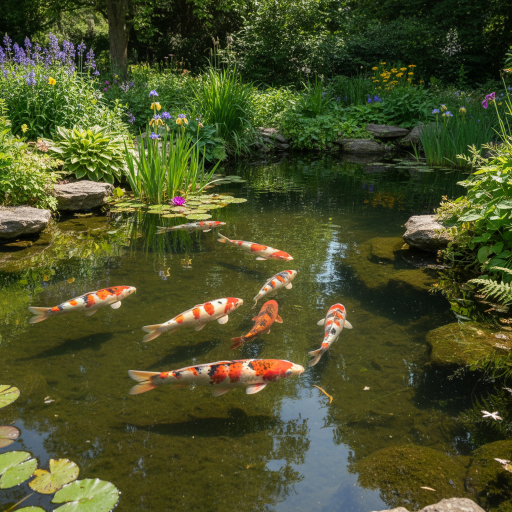 Хвороби шкіри у риб коі: профілактика та ефективне лікування — ілюстрація для статті на koi.te.ua