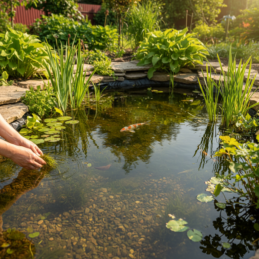 Підготовка та запуск нового ставка: покрокова інструкція для початківців — ілюстрація для статті на koi.te.ua