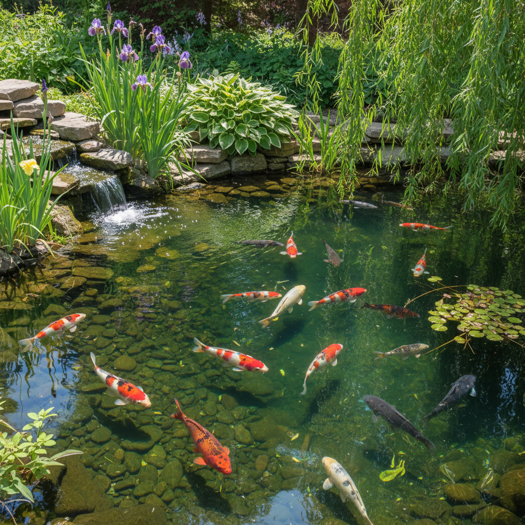 Як оваріанавка статку впливає на імунітет та здоров'я риб кої? — ілюстрація для статті на koi.te.ua