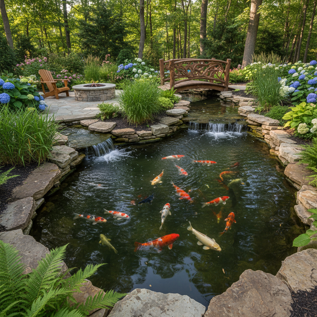 Створення водної зони відпочинку навколо ставка: ідеї дизайну — головне зображення для статті на koi.te.ua